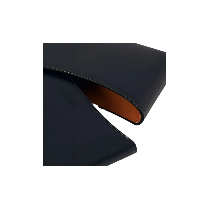 Lemaire Calfskin Card Clip Card Holder Men's Black-3