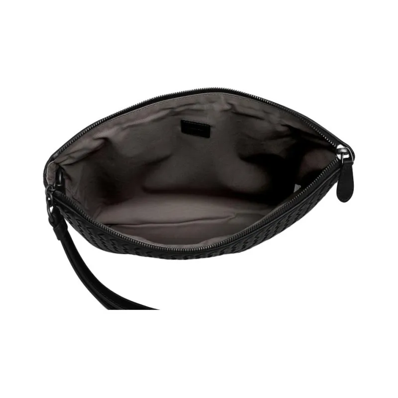 Bottega Veneta Sheepskin Clutch Tubas Men's Black-3