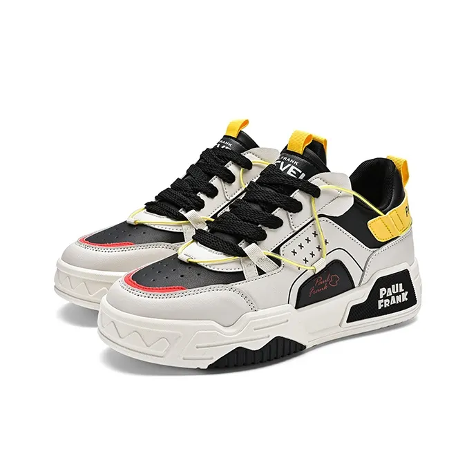 PAUL FRANK Anti Slip Wear Resistant Low Top Skateboard Shoes Men's-23