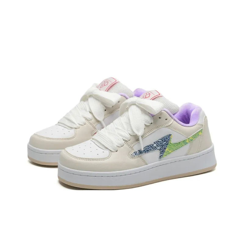 T628 Puffy Shoes Cushioned Wear-Resistant Lightweight Breathable Slip-Resistant Low-Top Skateboard Shoes Unisex-181