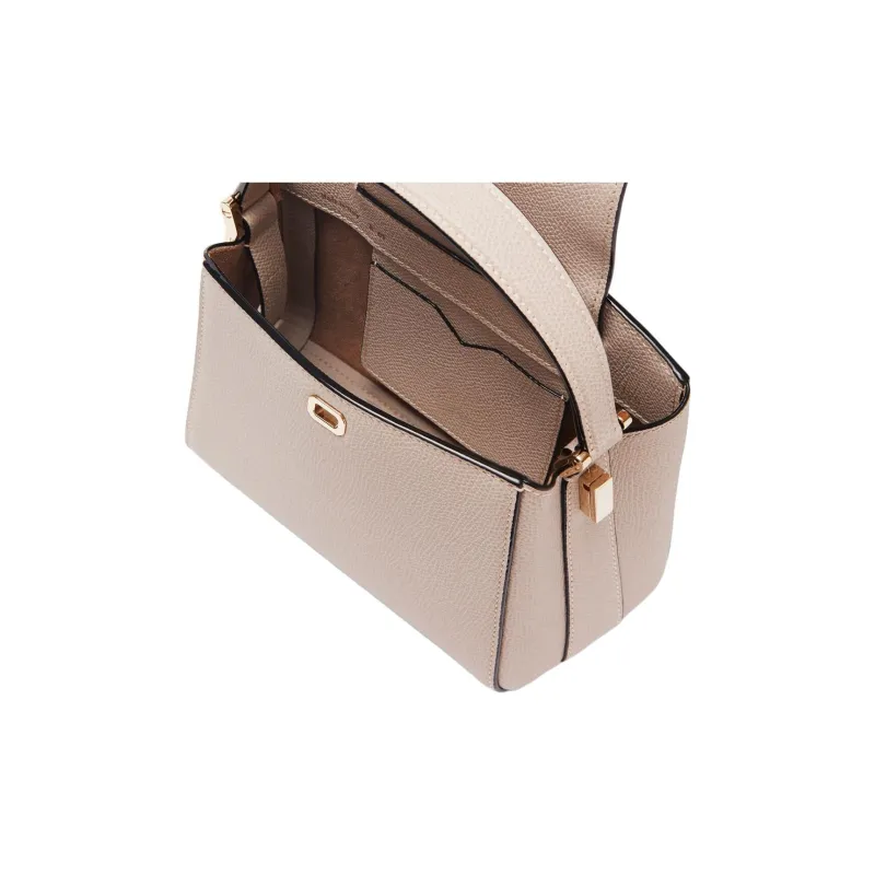 Valextra Brera Calfskin Shoulder Bag, Crossbody Bag, Handbag Mini Women's Nude-4