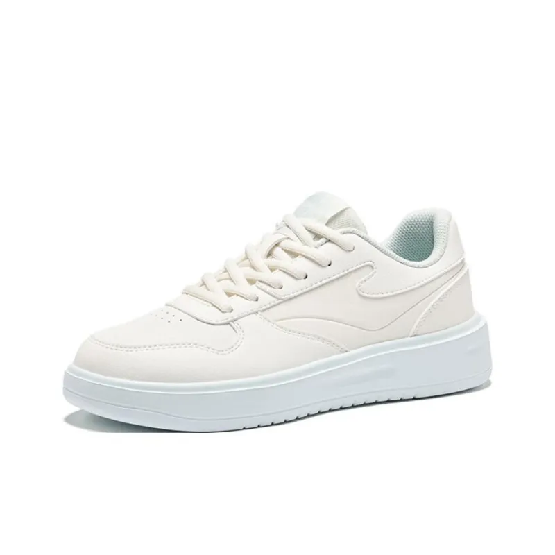Erke Heavenly Strategy Slip Resistant, Abrasion Resistant, Impact Resistant Low Top Skateboard Shoes Women's White-1