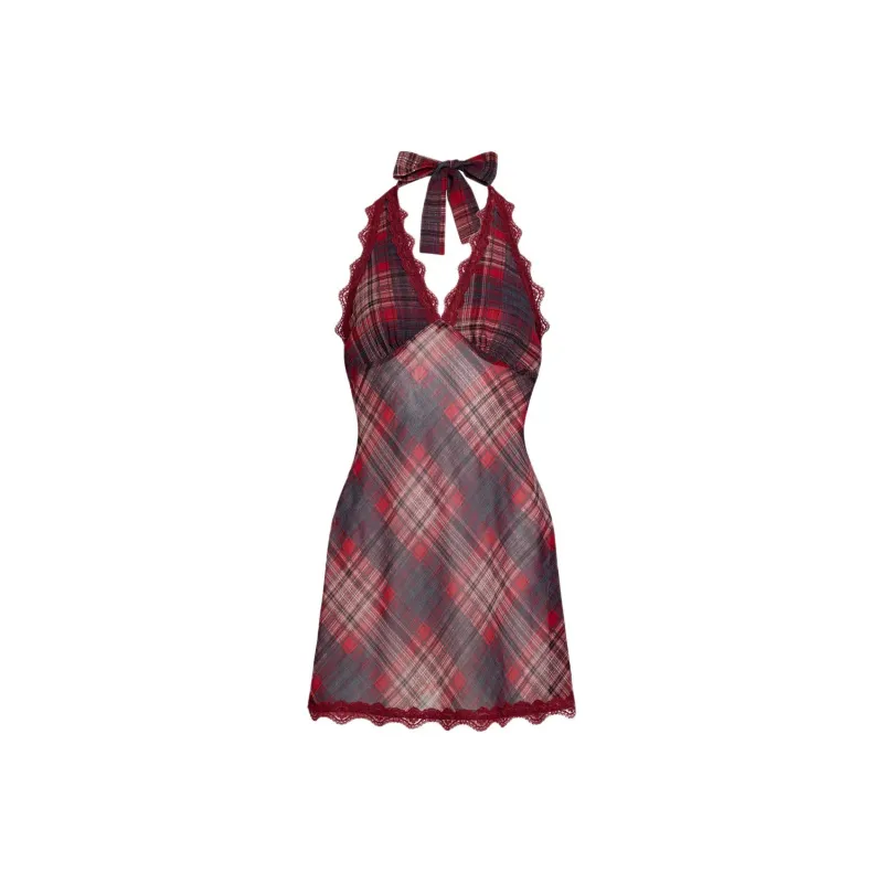Lioness Slip Dresses Women's Deep Red-0