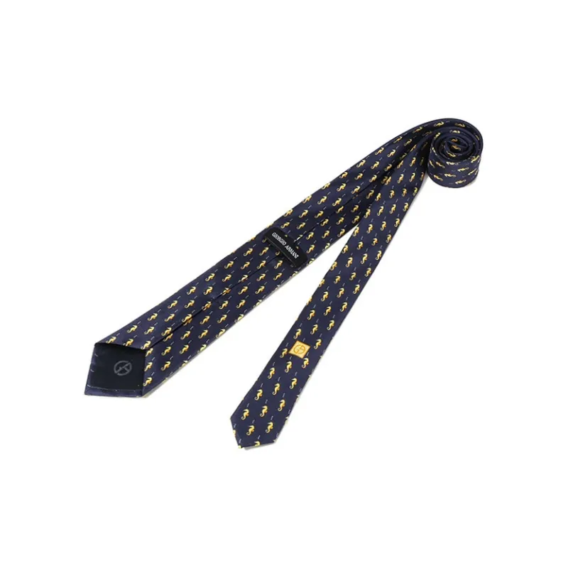 GIORGIO ARMANI Ties Men's Marine Blue-2