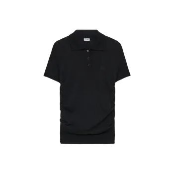LOEWE SS25 Polo Shirt Women's Black