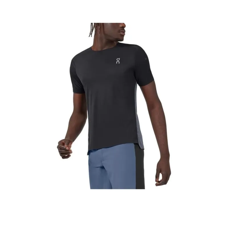 On T Shirts Men Black/Dark Gray-0