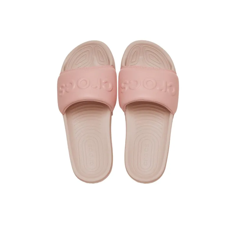 Crocs Abrasion Resistant Slide Slippers Women's Pink-3