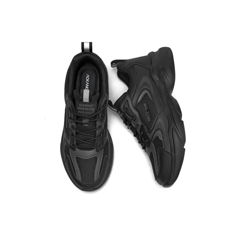AOKANG Cushioning Wear-Resistant Low-Top Chunky Sneakers Men's Shopping Bag-5