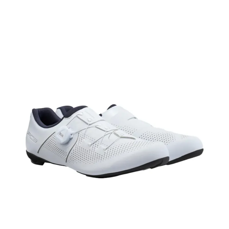SHIMANO Wear resistant And Lightweight Low Top Cycling Shoes Men's White-2