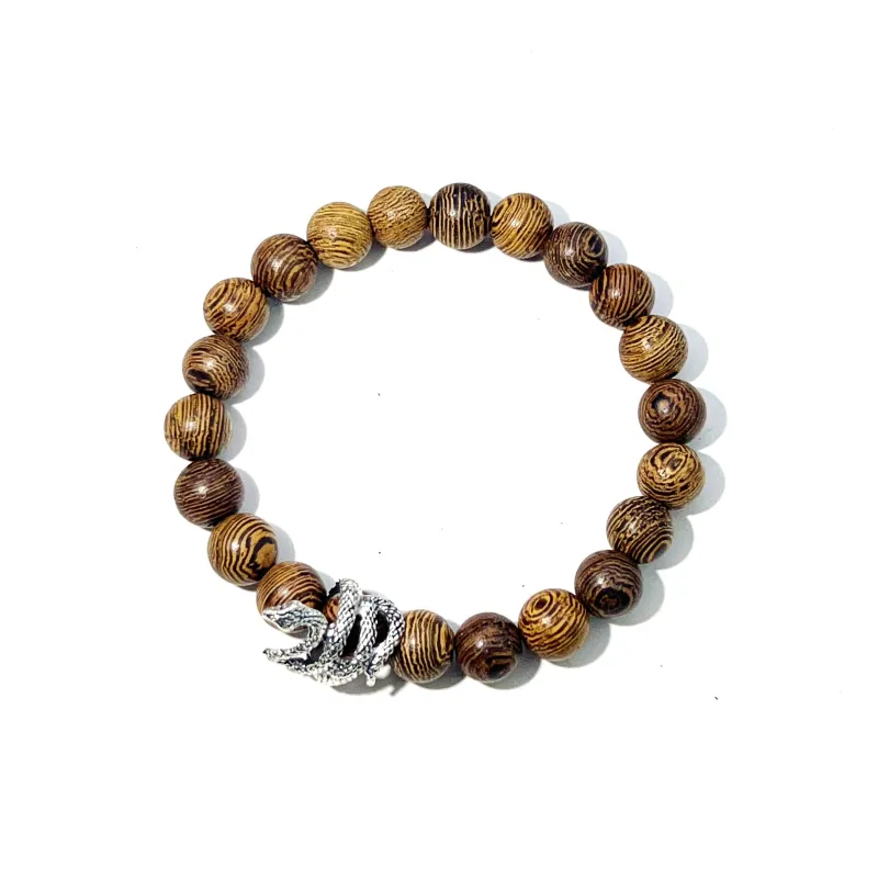 JUANLAN Redwood Wooden Bracelets Unisex-0