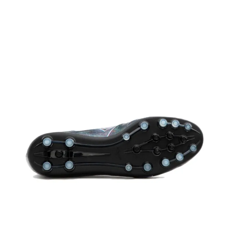 Mizuno A Japan AG Rubber Short Studs Anti Slip Wear Resistant Soccer Shoes Unisex Black Purple-3