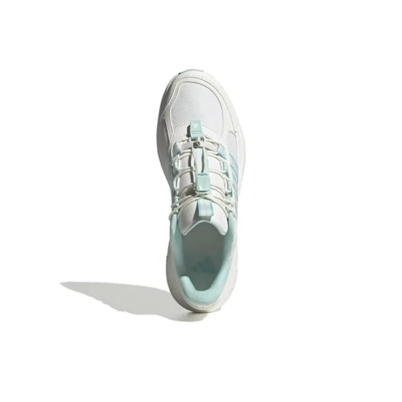 Adidas Traxion Cushioning And Breathable Low Top Running Shoes Women's Mint Green-2