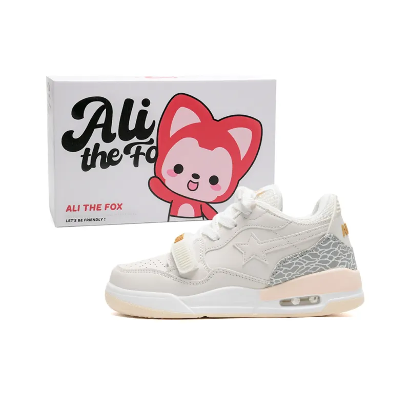 ALI THE FOX Balanced, Lightweight, And Breathable Low Top Skateboard Shoes Unisex-54