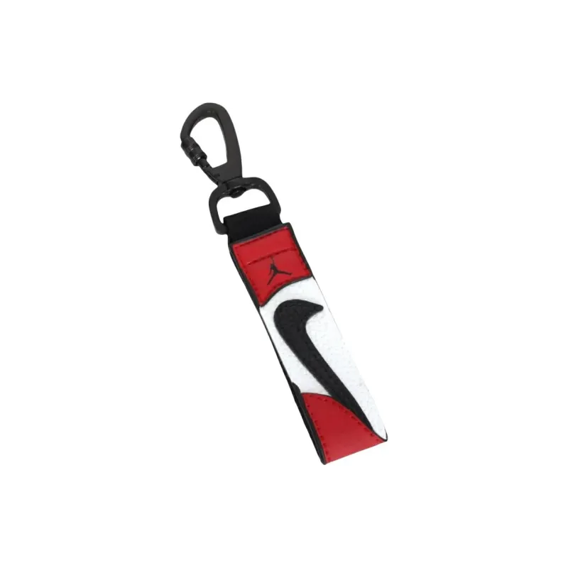 Nike Zinc Alloy Keychains Unisex Red White Black-2