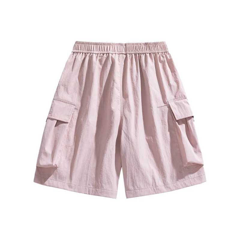 Warrior Huichao Riding The Wind Collection Shorts Unisex Light Purple-25