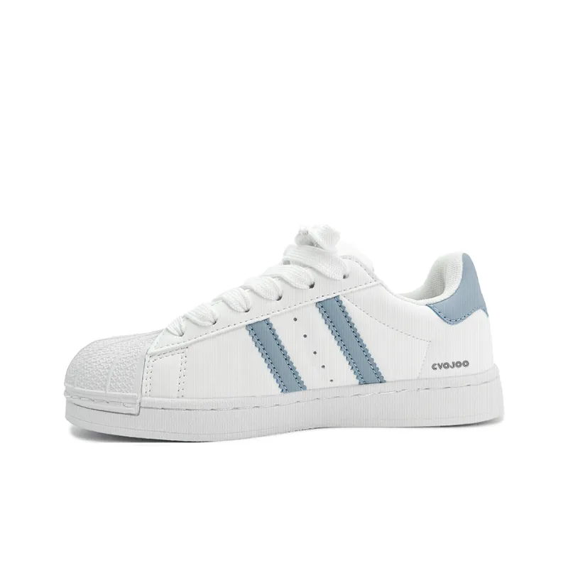 CVOJOO Shell Head Anti Slip Wear Resistant Low Top Skateboard Shoes Unisex Couple's-7