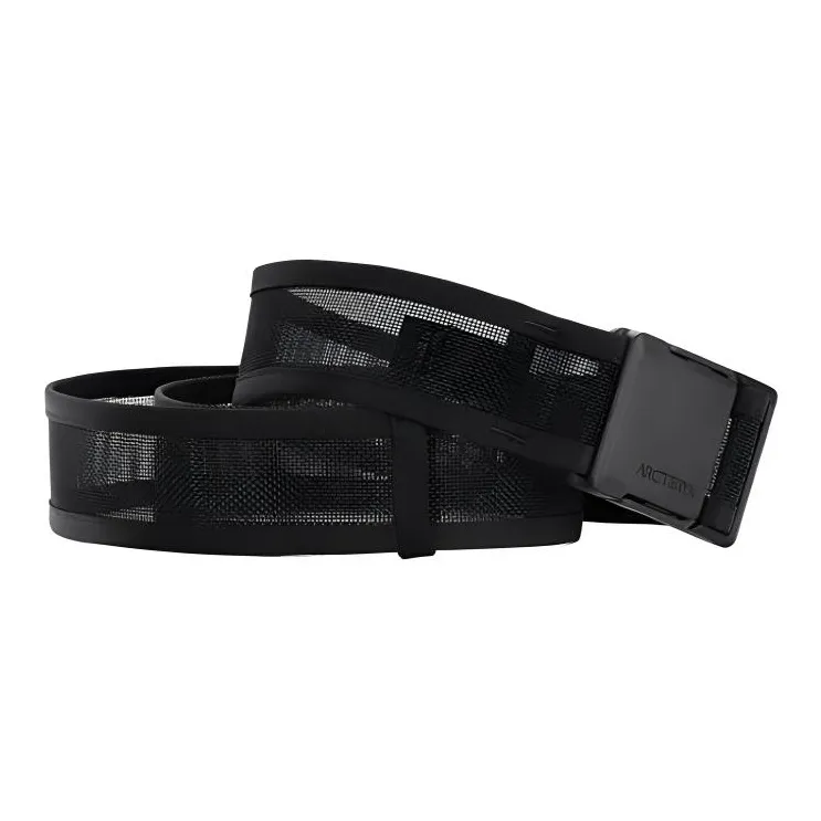 Arcteryx Nylon Belt Unisex Black Width  3.8CM-0