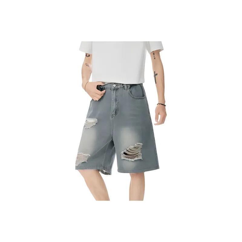 DARK HORSE Denim Shorts Unisex-2