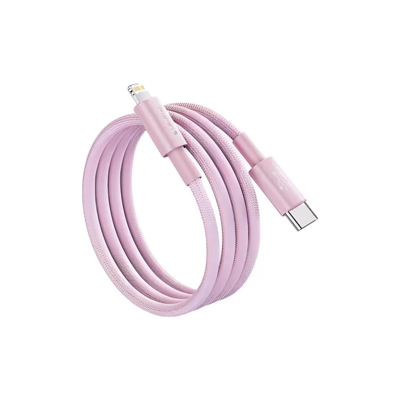 PISEN Fast Charging Cable TC-L304-01 2m One Drag One Type-C To Lightning Dynamic Fast Charging Cables-4