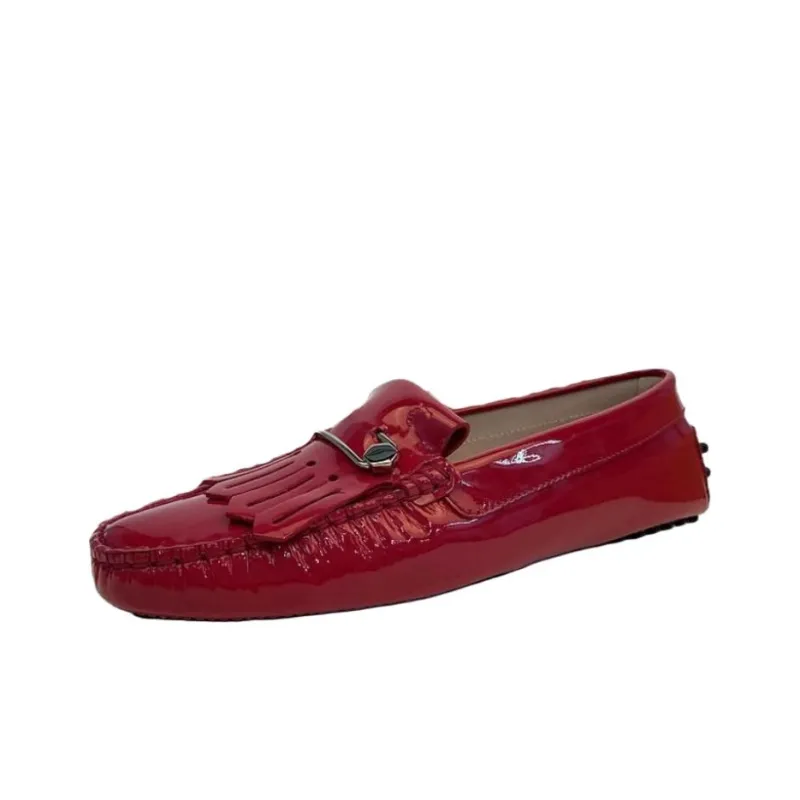 TOD'S Casual Single Shoes Women's Red-0