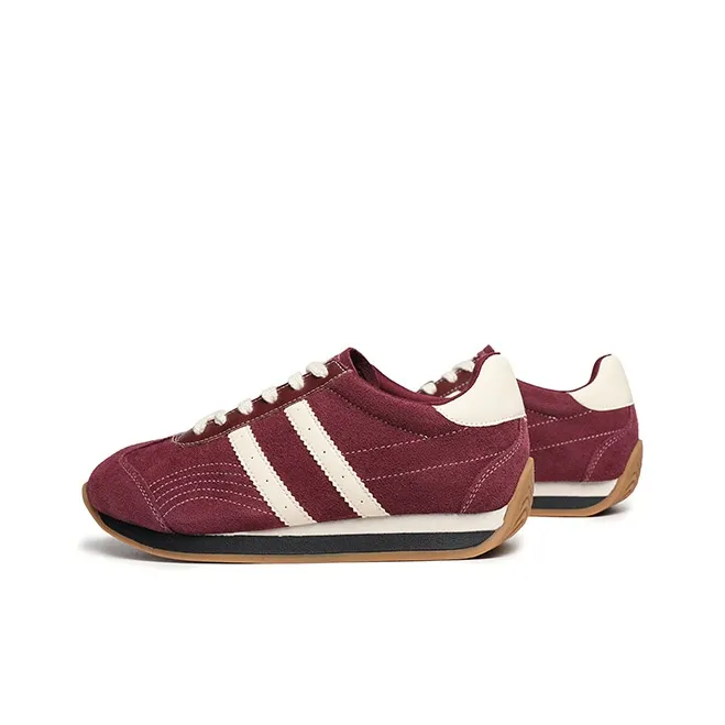 RED DRAGONFLY Abrasion Resistant Slip Resistant Low Top Skateboard Shoes Women's-4