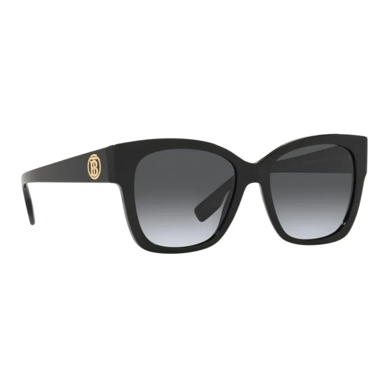 Burberry Subject To Official Website Cat Eye Sunglasses Women's Black-2
