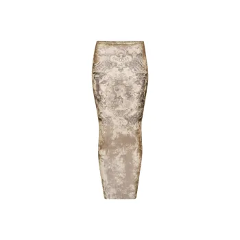Jean Paul Gaultier Casual Long Skirts Women's Light Umber