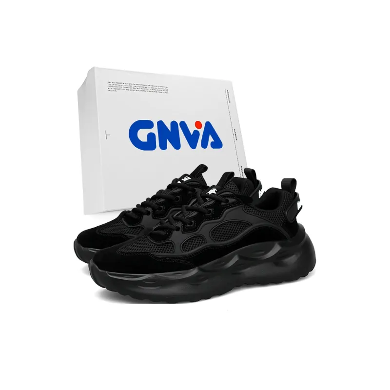 GNVA Wear-Resistant Low-Top Chunky Sneakers Unisex Box-0