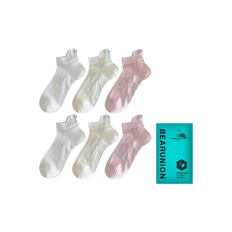 BEAR UNION Ankle Socks Women's Combo Set-26