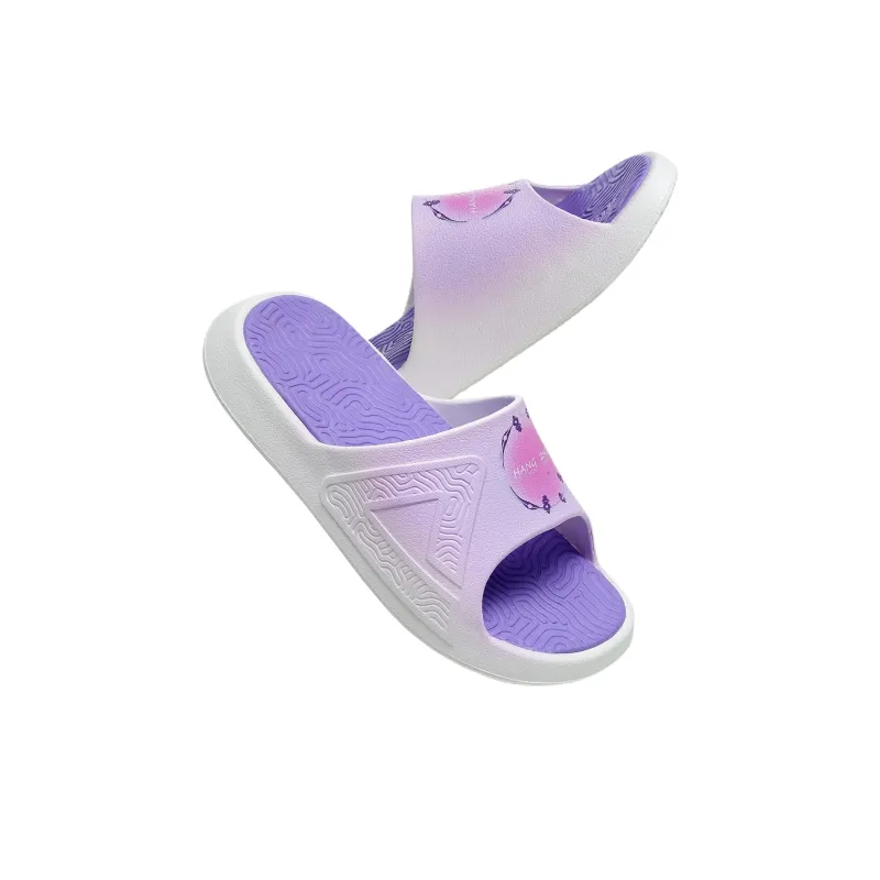 PEAK Tai Ji1.0 Totem Graffiti Slip-Resistant Abrasion-Resistant Slide Slippers Unisex-83