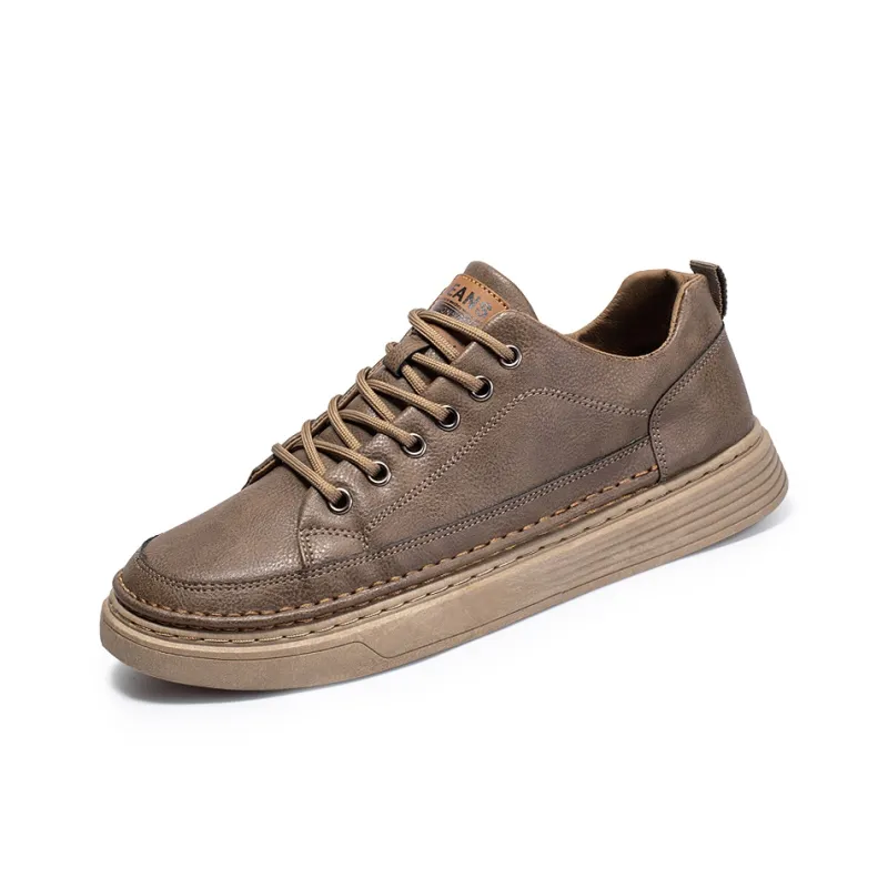 Black tailed Deer Low Top Skateboard Shoes Men's-11
