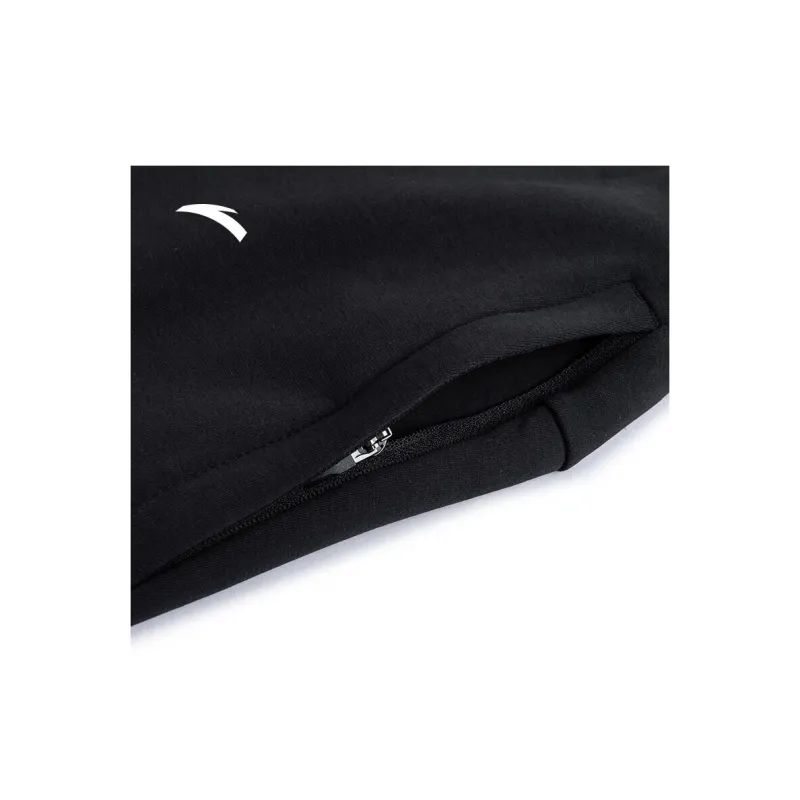 Anta Variety Training Collection Casual Pants Men's Basic Black-2