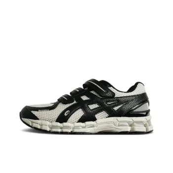 HAL STUDIOS x Asics Anti Slip Wear Resistant Low Top Running Shoes Unisex Black White