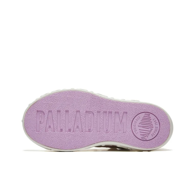 Palladium Button Shoes Wear Resistant Slip Resistant Low Top Skateboard Shoes Unisex Ecru-7