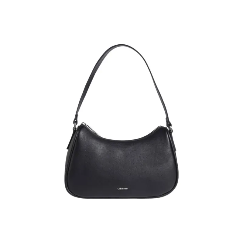 CALVIN KLEIN Artificial Leather Shoulder Bag Women's Black-0