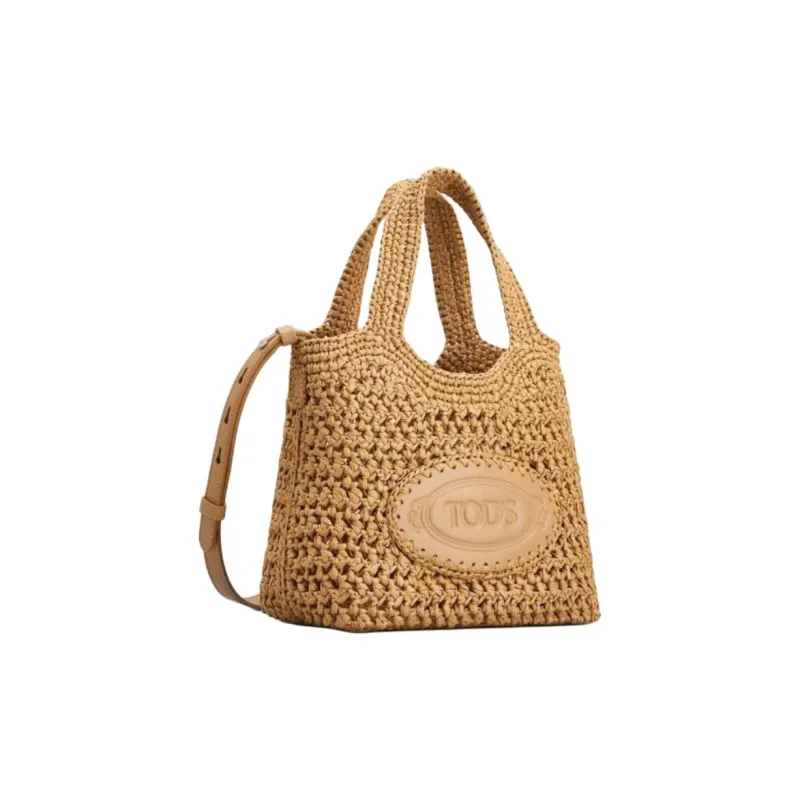 TOD'S Manici Logo Debossed Tote Bag-1