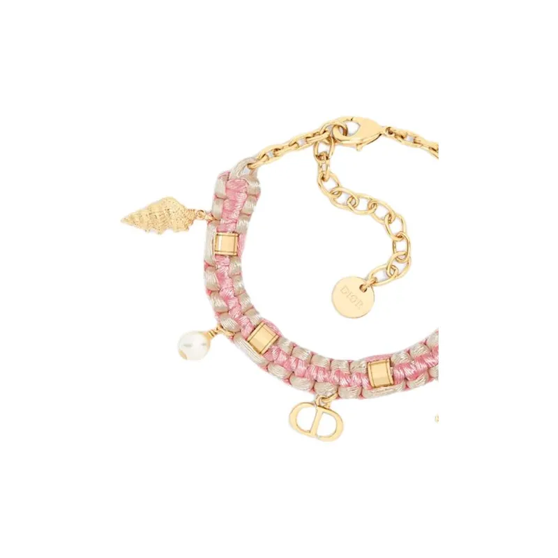 DIOR Resin Bracelets Unisex Pink-1