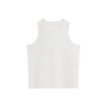 MODE COMMUTER Crew Neck Knitted Vest Men's