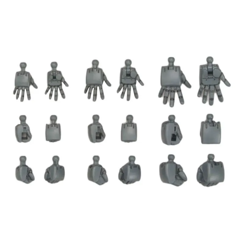 BANDAI Clothing Sets Gunpla 04 Build Hands Round Plastic Model Accessories-0