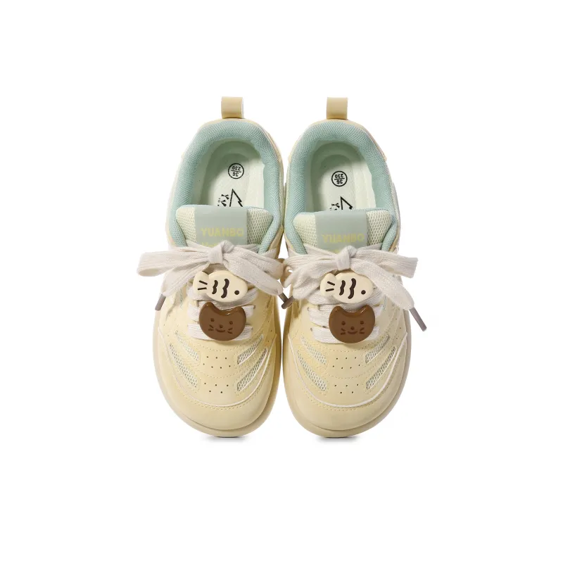 Lovely You Lightweight Wear-Resistant And Slip-Resistant Low-Top Skateboard Shoes Women's-39