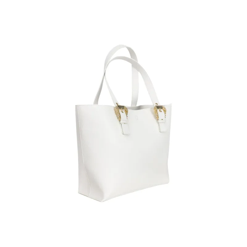 VERSACE JEANS COUTURE PU Handbag Women's White-1