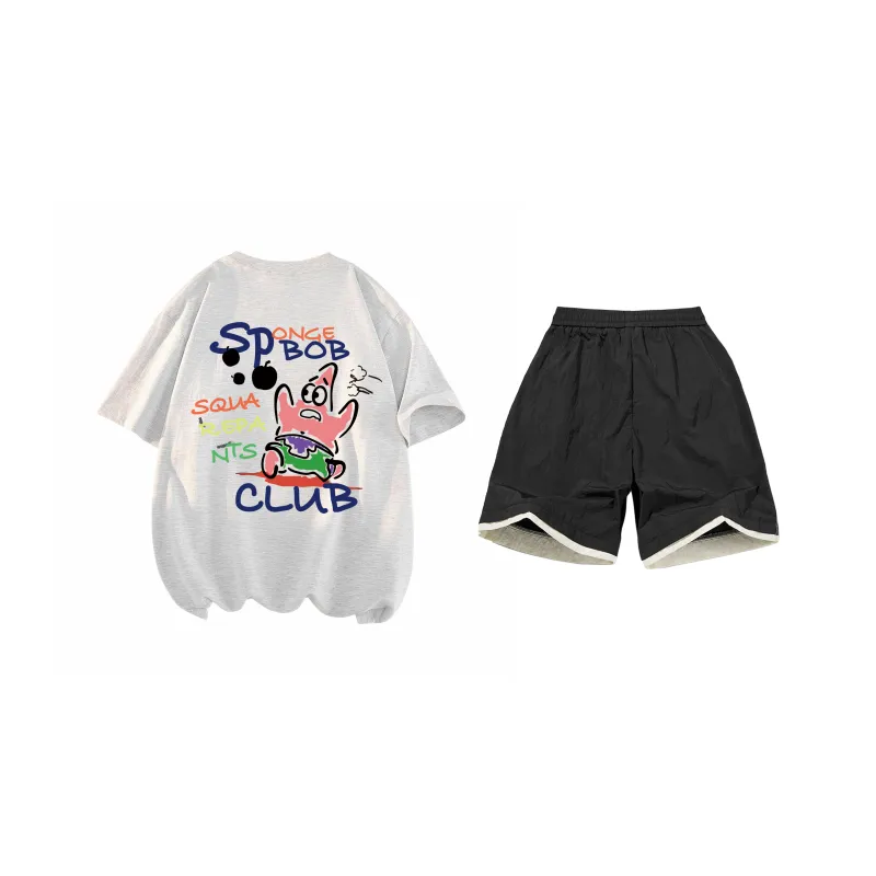 SPONGEBOB SQUAREPANTS Casual Sportswear Unisex-4