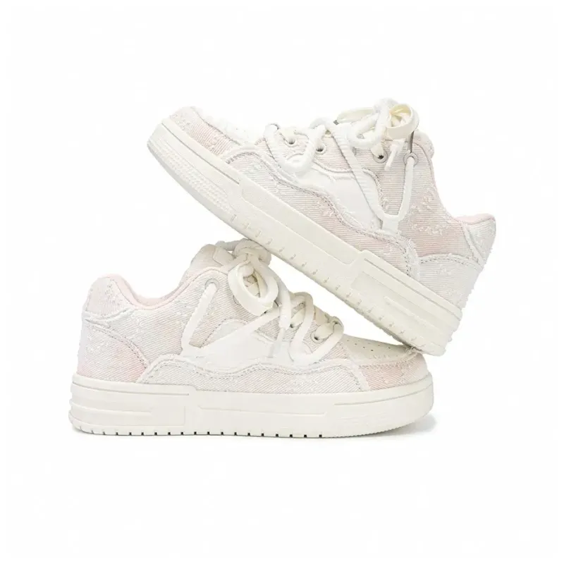 Teddy Bear Collection Coverage Slip Resistant, Abrasion Resistant, And Balanced Low Top Skateboard Shoes Unisex-24