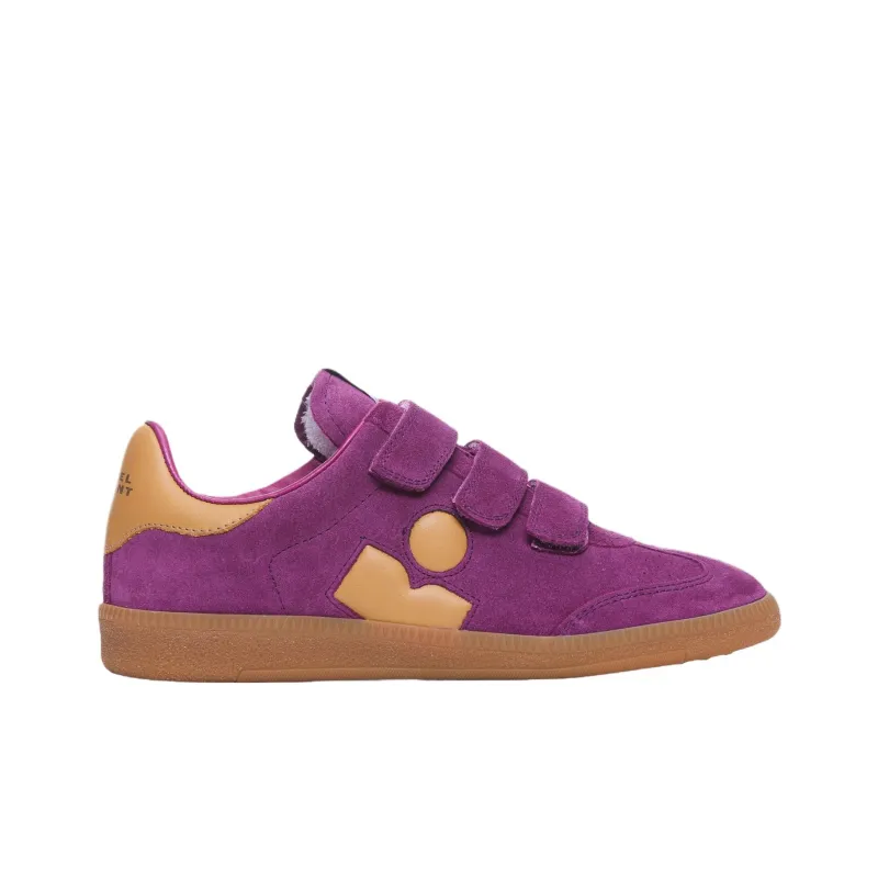 ISABEL MARANT Beth Low Top Skateboard Shoes Women's Purple-1