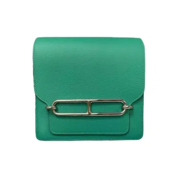 HERMES Roulis Evercolor Calfskin Pig Nose Bag Shoulder Bag Crossbody Bag Women's 6W Menthe Mint Green