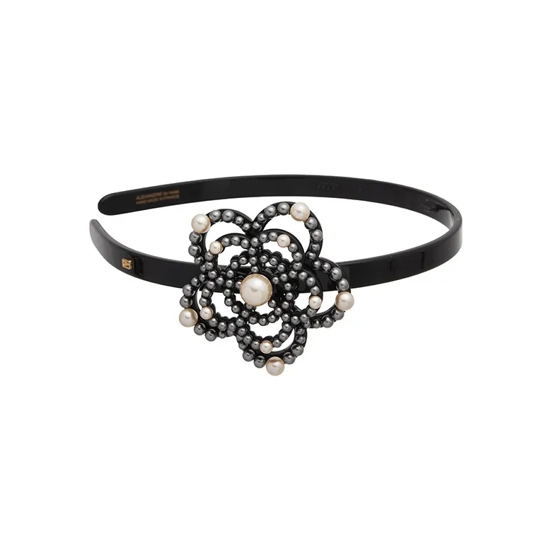 ALEXANDRE DE PARIS Jade Inlay Headband Hair Accessories Headwear Women's-7