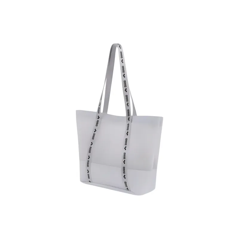 Arena Waterproof Fabric Tote Bag, Shopping Bag, Handbag, Shoulder Bag Unisex White-2