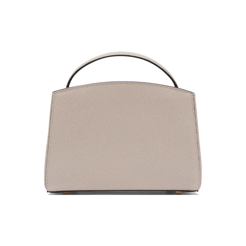 Valextra Brera Calfskin Shoulder Bag, Crossbody Bag, Handbag Mini Women's Nude-1