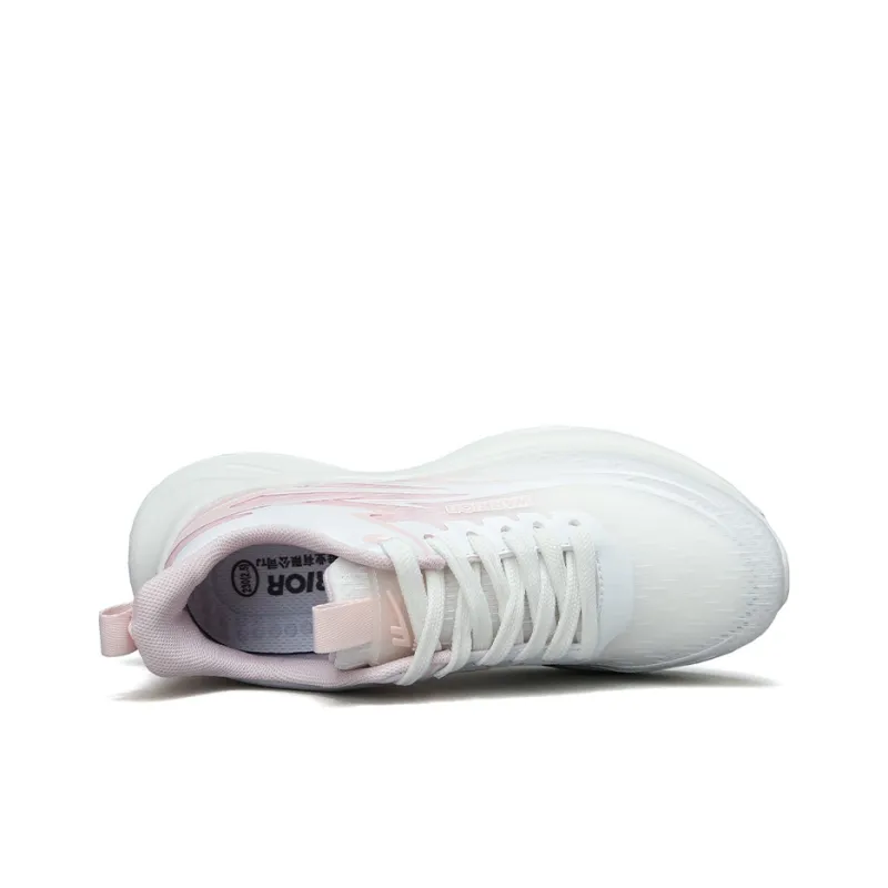 Warrior Slip Resistant, Abrasion Resistant, Lightweight, Rebound Coverage Low Top Long Distance Running Shoes Unisex-44