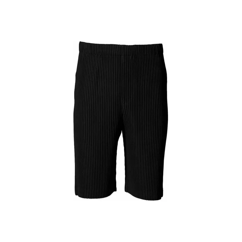 Homme Plissé Issey Miyake SS22 Casual Shorts Men's Black-0